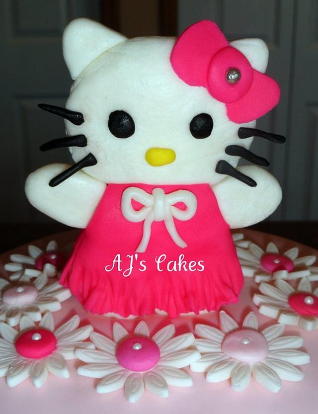 Pink and White Hello Kitty