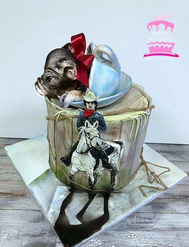 Rancho Decorated Cake by danadana2 CakesDecor