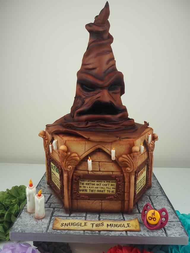 Chocolate Rose Bakeshop - Harry Potter themed baby shower cake!