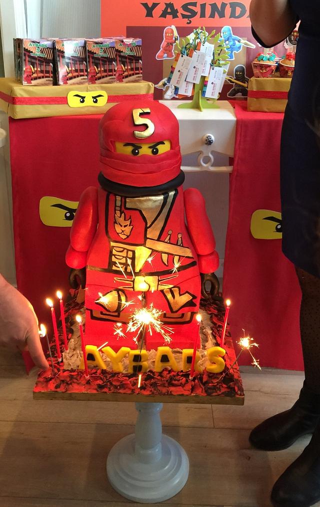 Red Ninjago Cake - Cake by TortebyDilek - CakesDecor