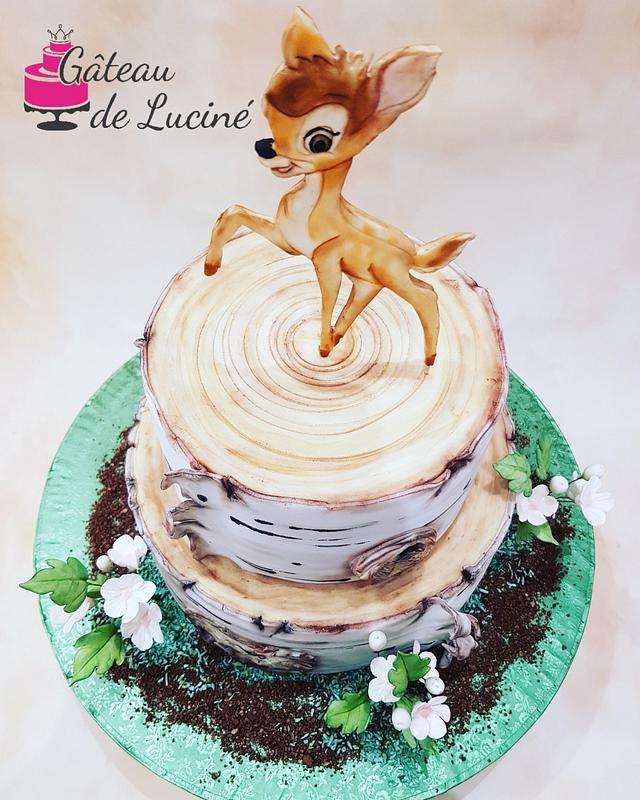 Little Sweet Bambi Cake By Gateau De Lucine Cakesdecor