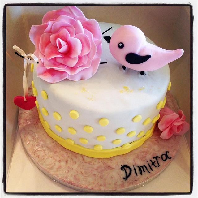 Bird Cake - Decorated Cake By Aoidi - CakesDecor