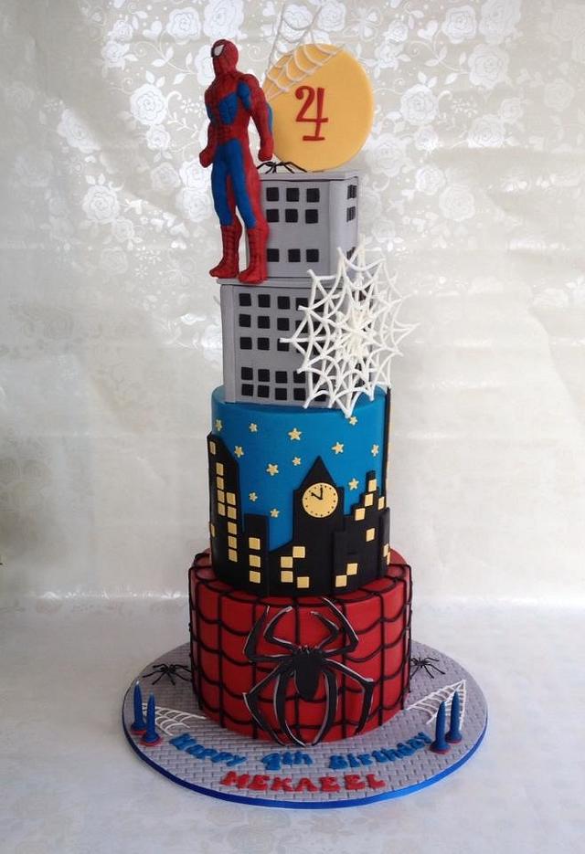 Spiderman cake - Cake by Cakes for mates - CakesDecor