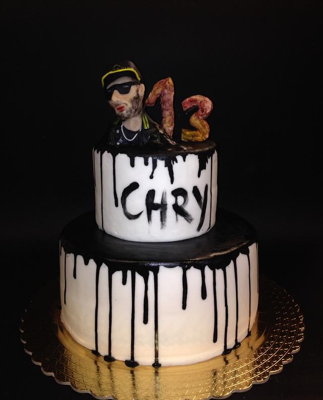 Custom Cake for Rapper Nieko Na$ty RIP - YouTube