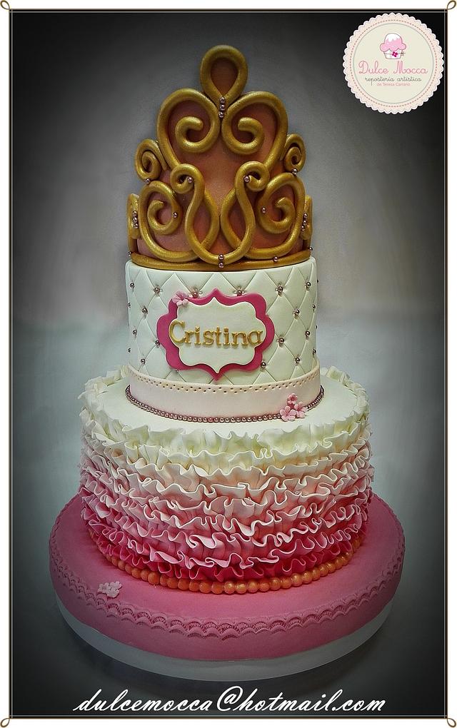 15 years cake - Decorated Cake by Teresa Carrano 