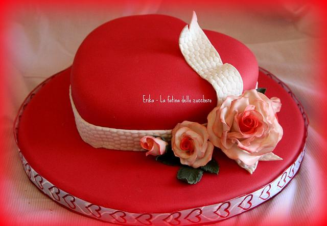 love-is-red-decorated-cake-by-erika-festa-cakesdecor