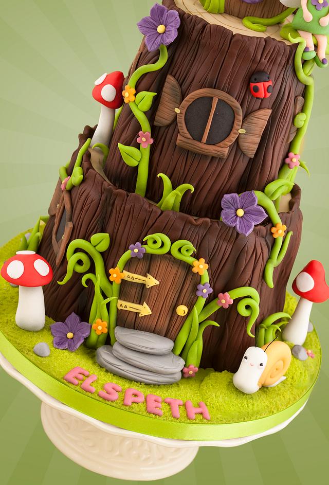 Fairy House - Cake by Little Cherry - CakesDecor