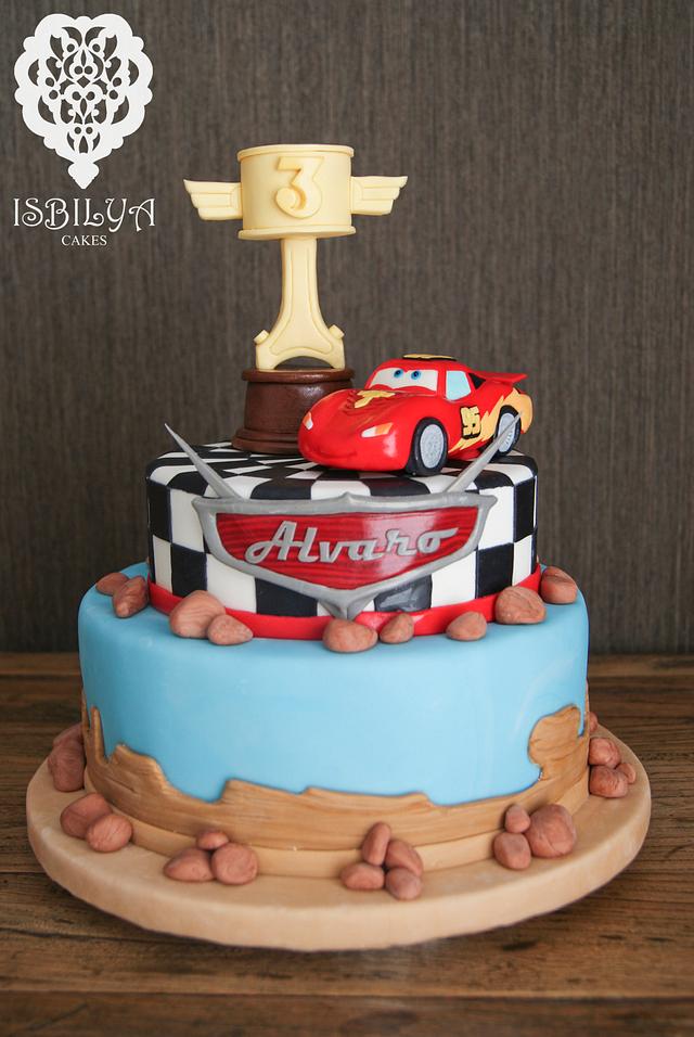 Piston Cup Cake Decorated Cake by Isbilya Cakes CakesDecor