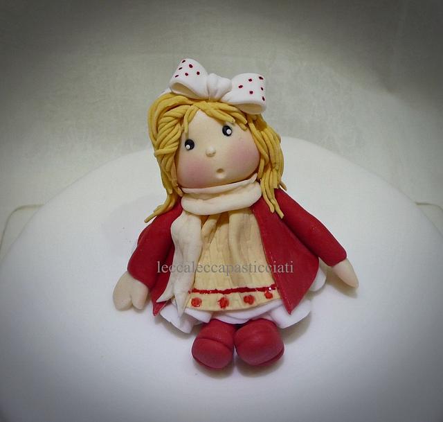 Lovely doll - Cake by leccalecca - CakesDecor