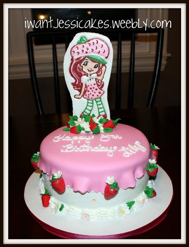 Strawberry Shortcake Decorated Cake By Jessica Chase Cakesdecor 6063