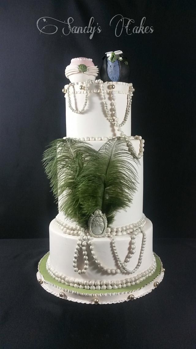 simple Elegance Decorated Cake by Sandy's Cakes CakesDecor