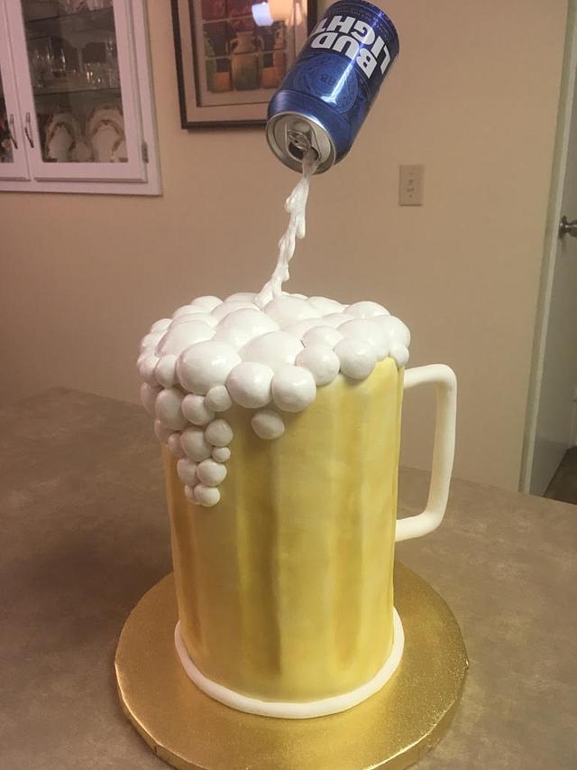 Beer Mug cake - Cake by Sweet Art Cakes - CakesDecor