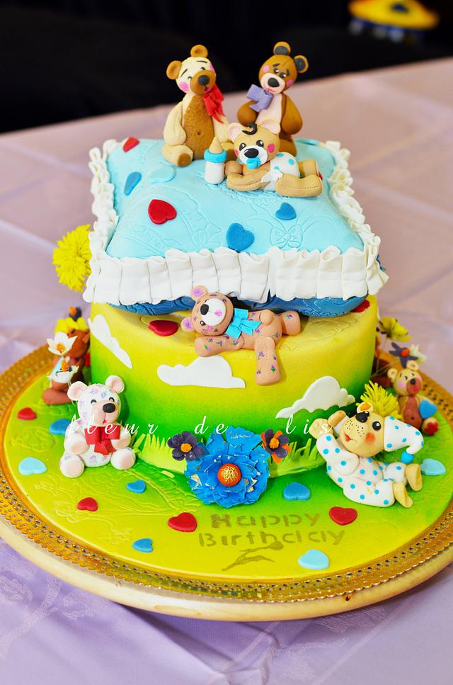 Birthday cake Decorated Cake by MILA CakesDecor