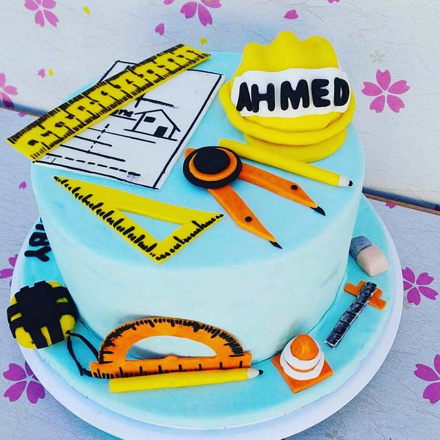 Engineer cake Decorated Cake by Walaa yehya CakesDecor