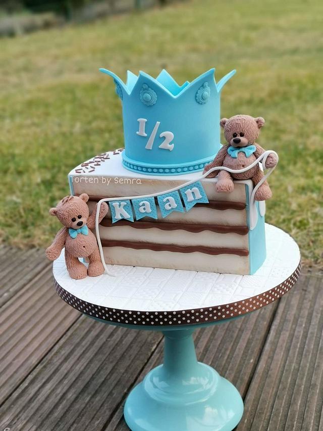 1/2 birthday - Cake by TortenbySemra - CakesDecor