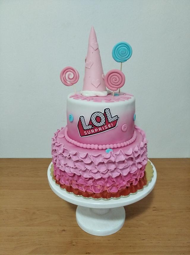 Lol cake - Decorated Cake by Vebi cakes - CakesDecor