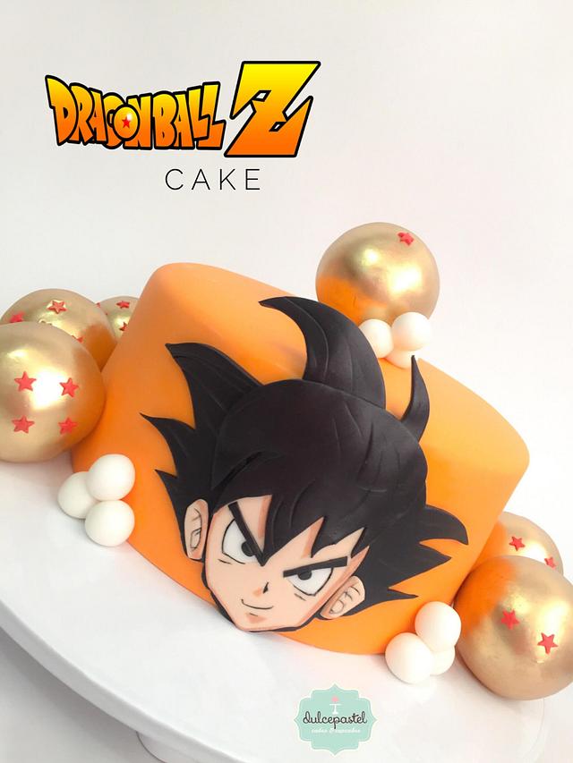 Torta Goku en Medellín Goku cake Decorated Cake by CakesDecor