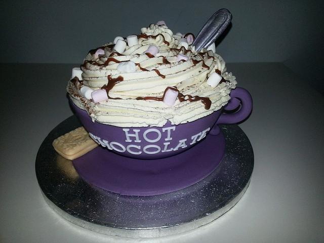 Cup of Hot Chocolate Cake