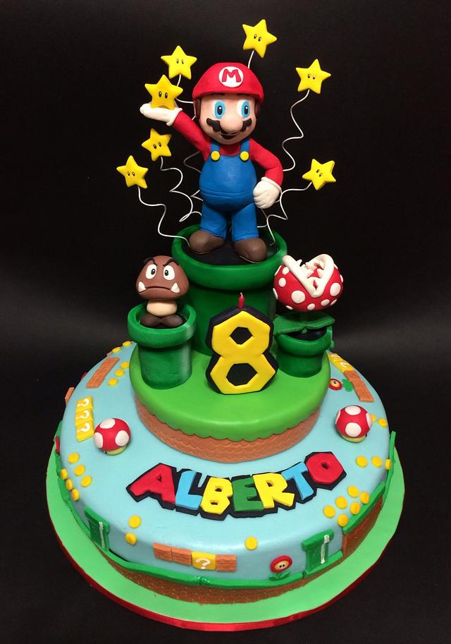 Super Mario Cake - Cake By Davide Minetti - Cakesdecor