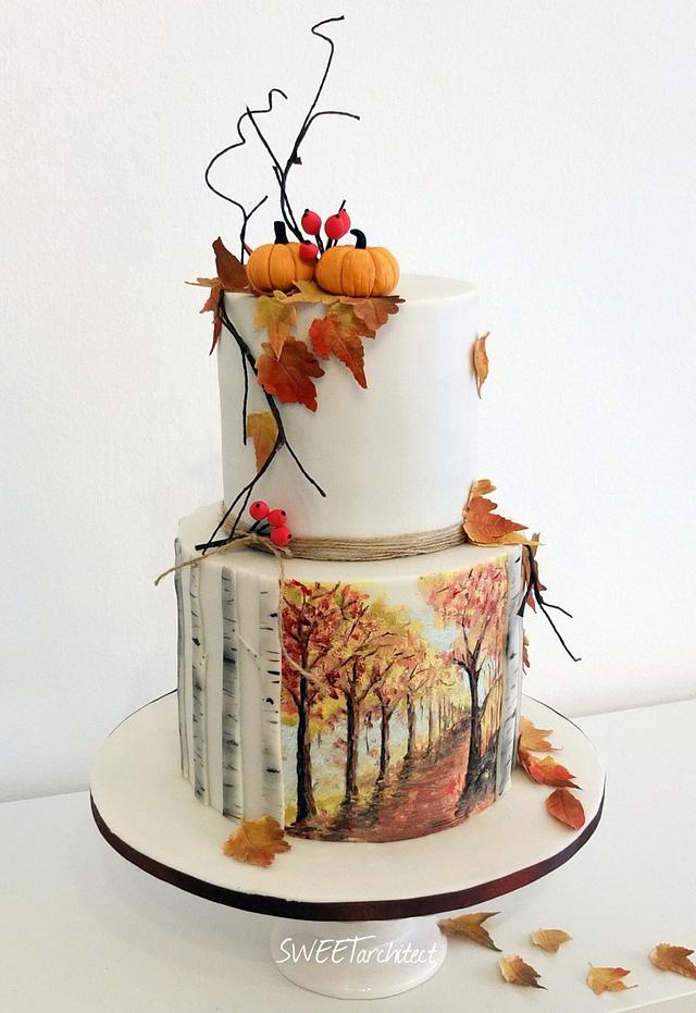 Autumn cake - Cake by SWEET architect - CakesDecor