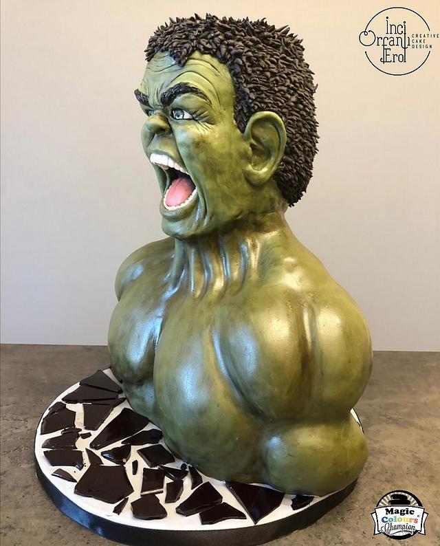 3D Hulk Cake