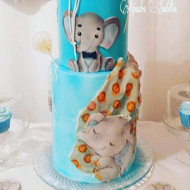 Pastel infantil - Decorated Cake by Alejandra Santillán - CakesDecor