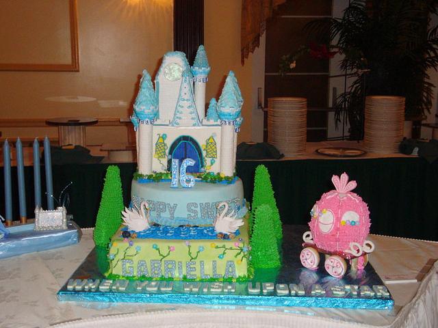 Cinderella cake - Decorated Cake by Sher - CakesDecor