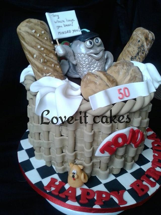 bread basket Cake by Love it cakes CakesDecor