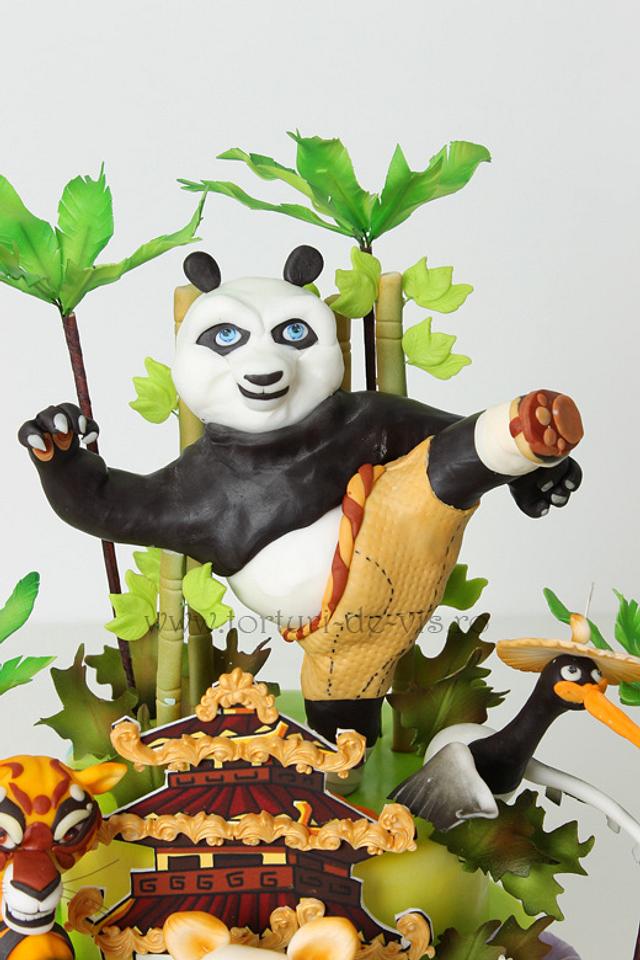 Kung Fu Panda - Cake by Viorica Dinu - CakesDecor