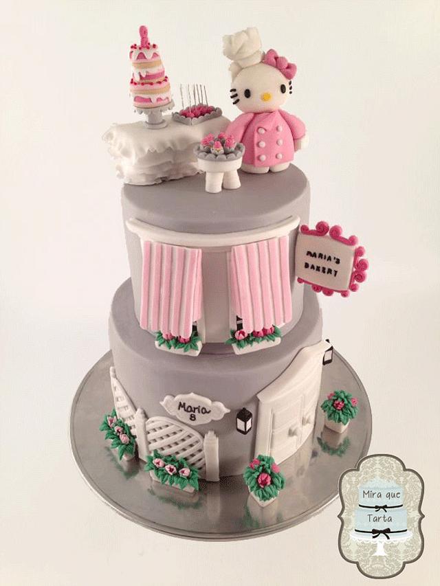 my life as hello kitty bakery set