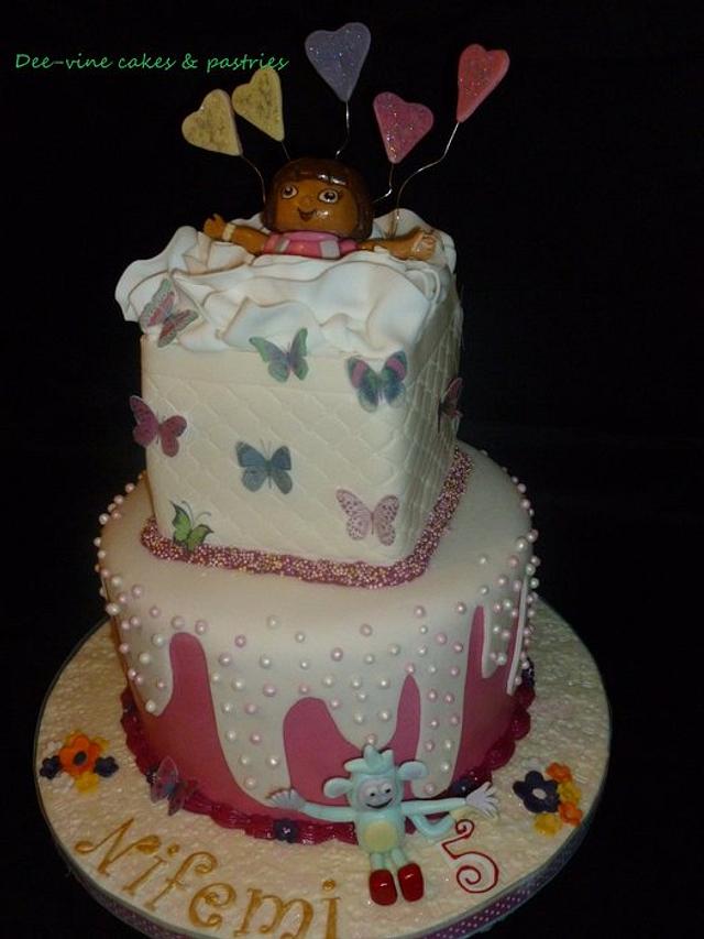 Dora the explora - Decorated Cake by Doyin - CakesDecor