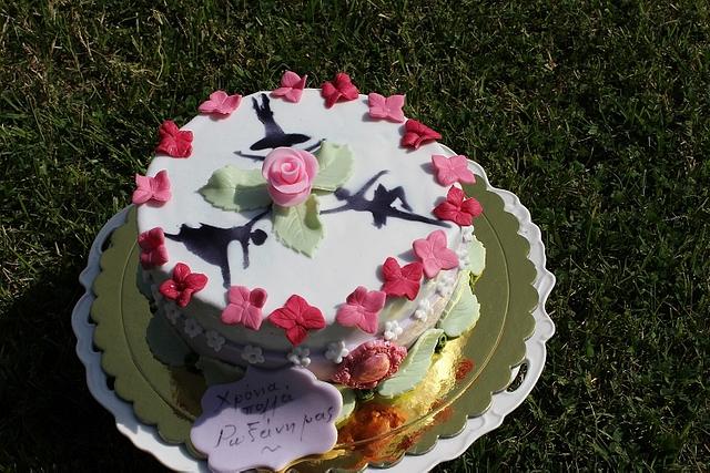 Special cake for ballet teacher