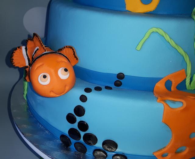 Dory En Nemo Birthday Cake Cake By Pluympjescake Cakesdecor