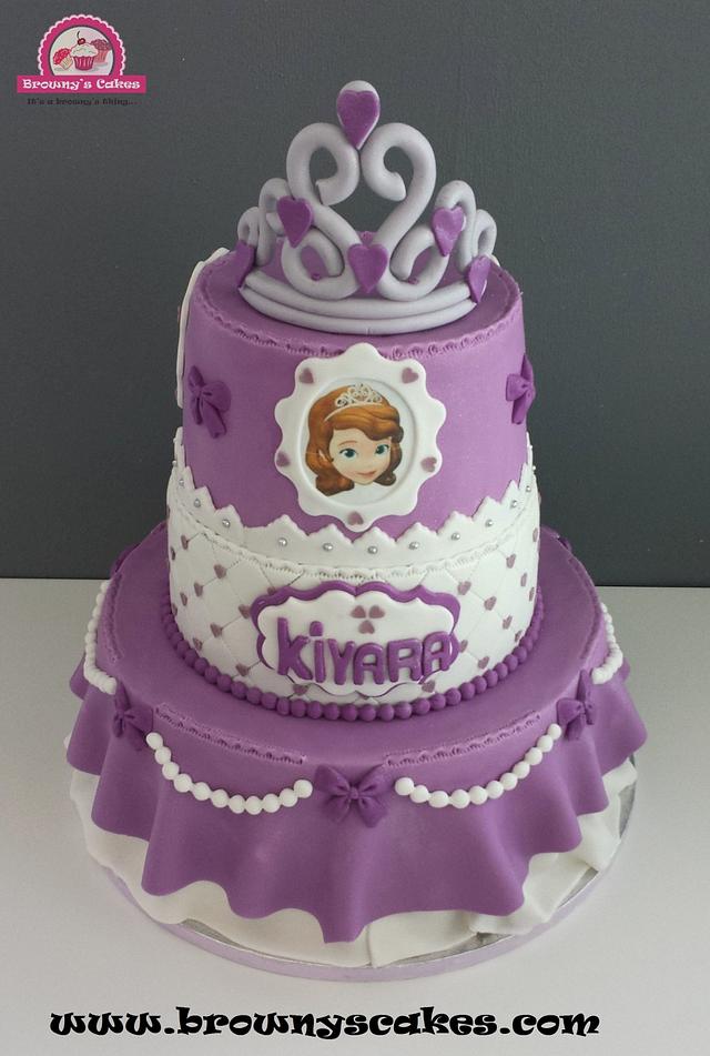 Princess Sofia Decorated Cake By Browny S Cakes Cakesdecor