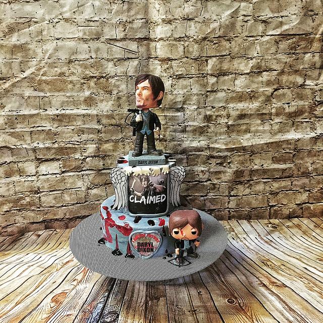 daryl dixon cake topper