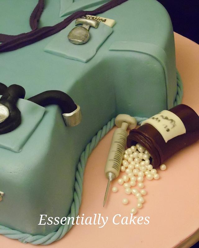 Nurse Graduation - Cake by Essentially Cakes - CakesDecor