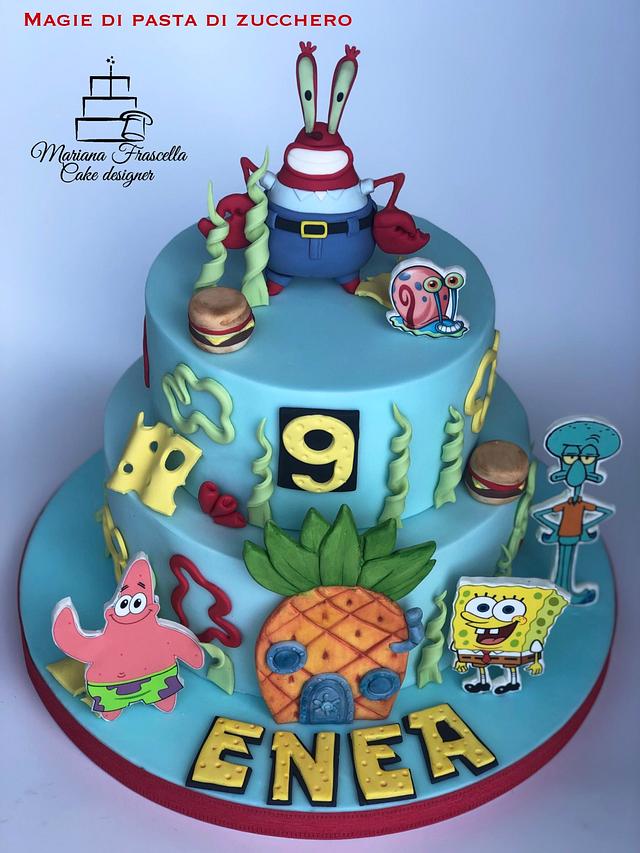 Mr Krabs Spongebob - Cake by Mariana Frascella - CakesDecor