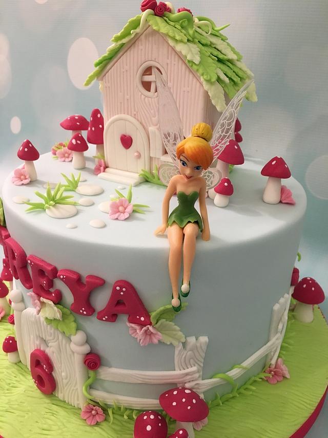 Tinkerbell fairy cake 
