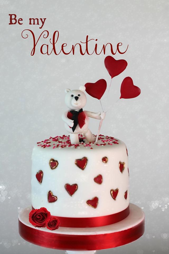 Happy Valentine´s!!!!! - Cake by Eva Salazar - CakesDecor