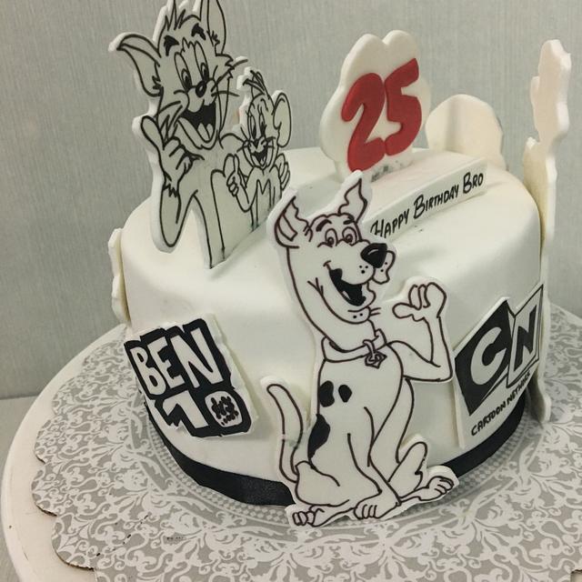 Cartoon Network cake Cake by Sindhu's Eats'n'Treats CakesDecor