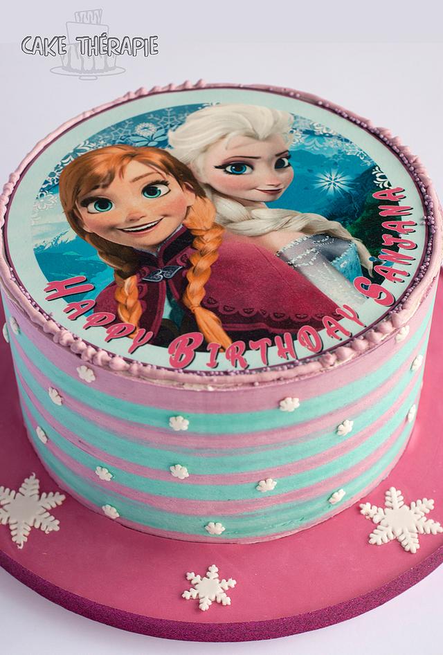 Frozen - Cake - Cake by Caketherapie - CakesDecor