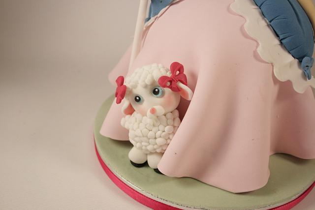 bo peep cake topper