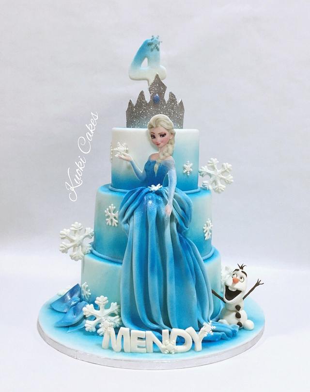 Frozen cake - Decorated Cake by Donatella Bussacchetti - CakesDecor