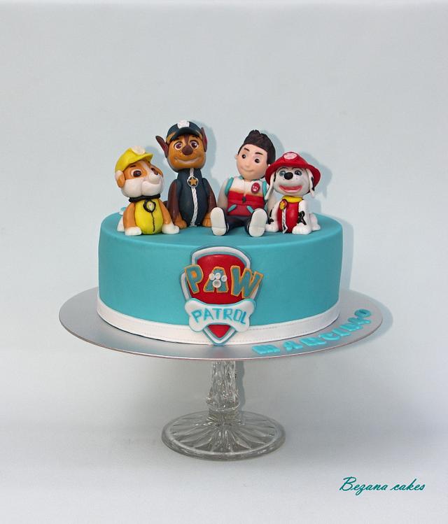 Paw patrol - Decorated Cake by Zuzana Bezakova - CakesDecor