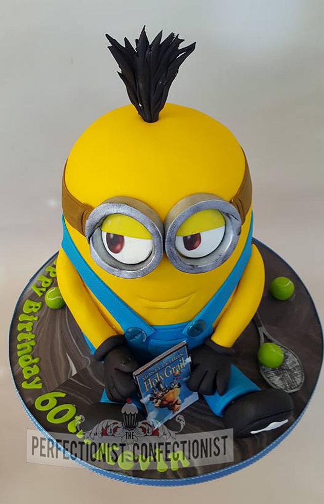Kevin - Gets a Kevin Minion birthday cake 