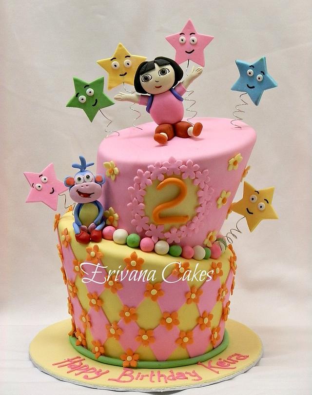 Dora the explorer cake - Decorated Cake by erivana - CakesDecor