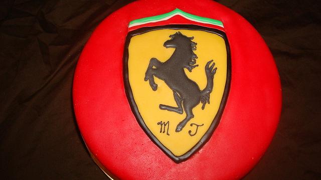 Ferrari Groom's Cake