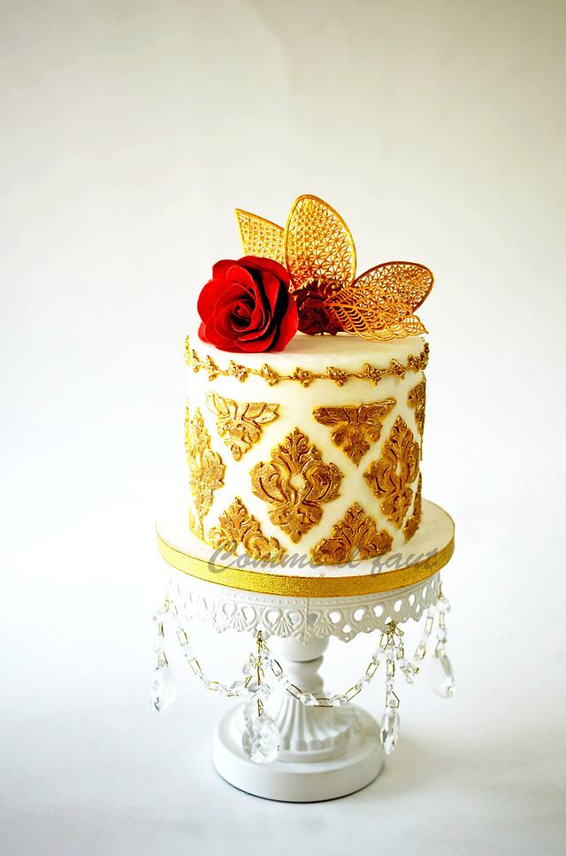 Mini wedding cake - Cake by MILA - CakesDecor