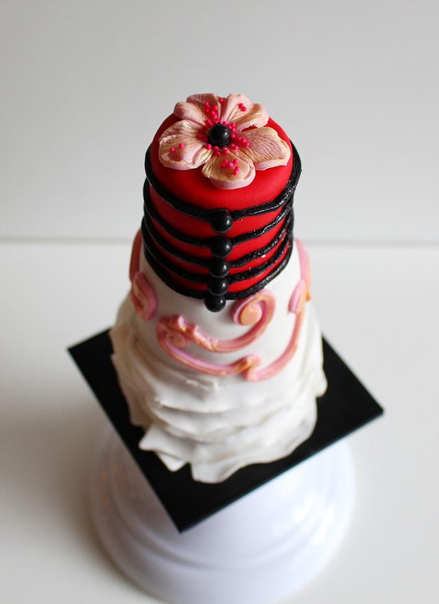 55th Wedding Anniversary - Cake by Sassy Cakes and - CakesDecor
