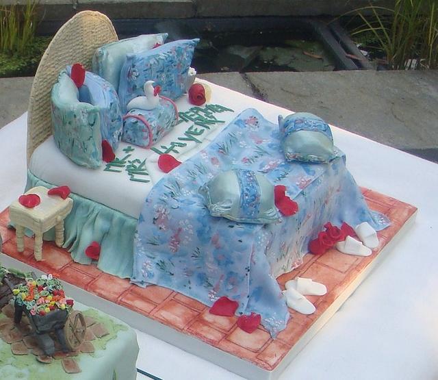 Trinidad and Tobago Style Bed Cake Cake by Fifi's Cakes CakesDecor